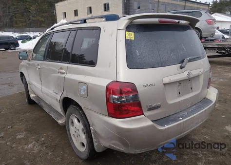 2006 Toyota Highlander Limited V6 z USA, uszkodzony, nr VIN JTEEP21A460172914